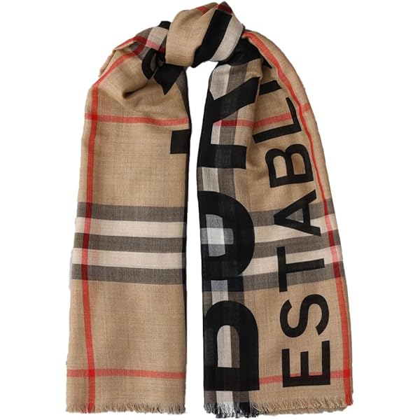 Amazon.co.jp: [BURBERRY] (バーバリー) 新タグ/フリンジ チェック